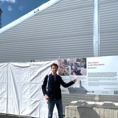 Mikro-Depot auf P9 am Berliner Funkturm